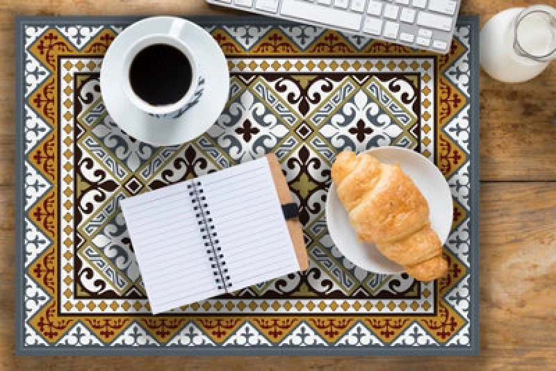 Image of Native Home & Lifestyle Verona Vinyl Table Mat 33X45Cm (Set Of 4)