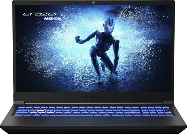 Image of Medion Erazer Deputy P40 Gaming Laptop, Intel Core i7-12700H, 16GB RAM, 1TB SSD, 15.6" Full HD 144Hz, NVIDIA GeForce RTX 4060, Windows 11 Home