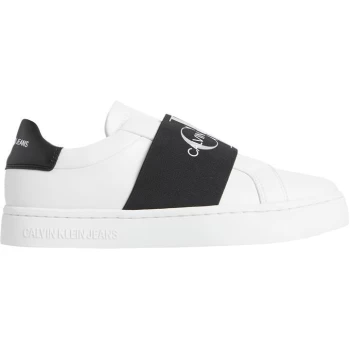 Image of Calvin Klein Jeans Calvin Klein Jeans Elastic Cupsole - White YAF
