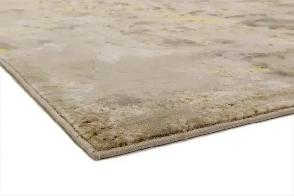 Image of ASIATIC Origins - Aurora AU04 Galaxy 80cm x 150cm Rectangle - Yellow and Beige 36231