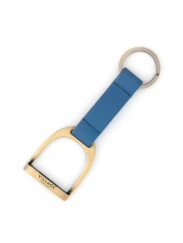 Image of Village England Kintbury Keyring Blue