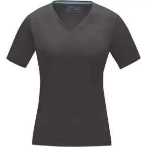 Image of Elevate Womens/Ladies Kawartha Short Sleeve T-Shirt (L) (Storm Grey)