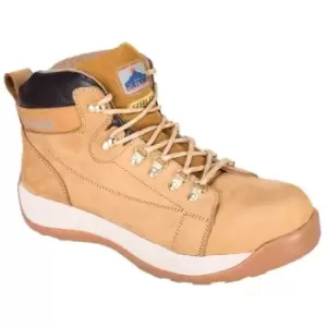 Image of Portwest Mens Steelite SB HRO Leather Safety Boots (6.5 UK) (Honey) - Honey