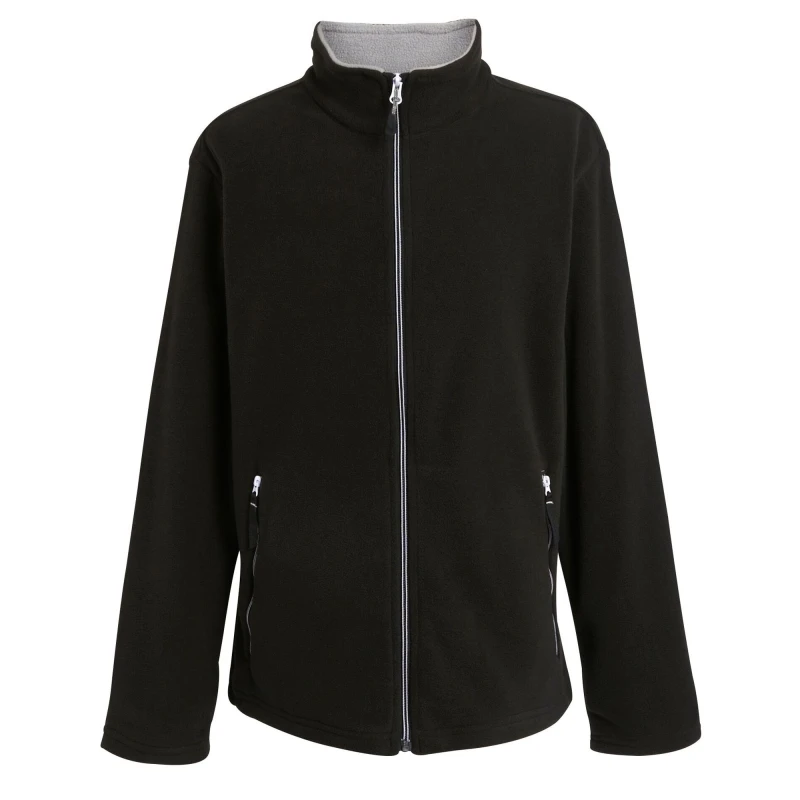 Image of Regatta Professional Mens Fleece Jacket in Black Size: Small Black Male S