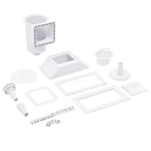 Image of Vidaxl 11 Piece Wide-mouth Pool Skimmer 34.3X25X30.5 cm