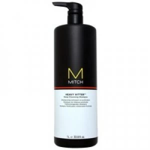 Image of Paul Mitchell Mitch Heavy Hitter Shampoo Salon Size 1000ml