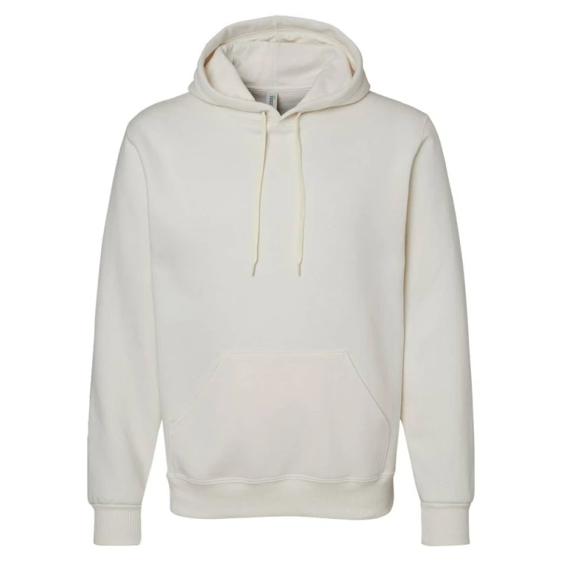 Image of JERZEES Mens Premium Hoodie in Beige Size: Small Beige Male S