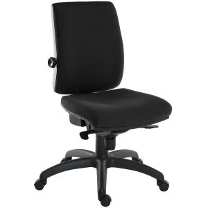 Image of Teknik Ergo Plus Executive Operator Office Chair with Back Support - Black