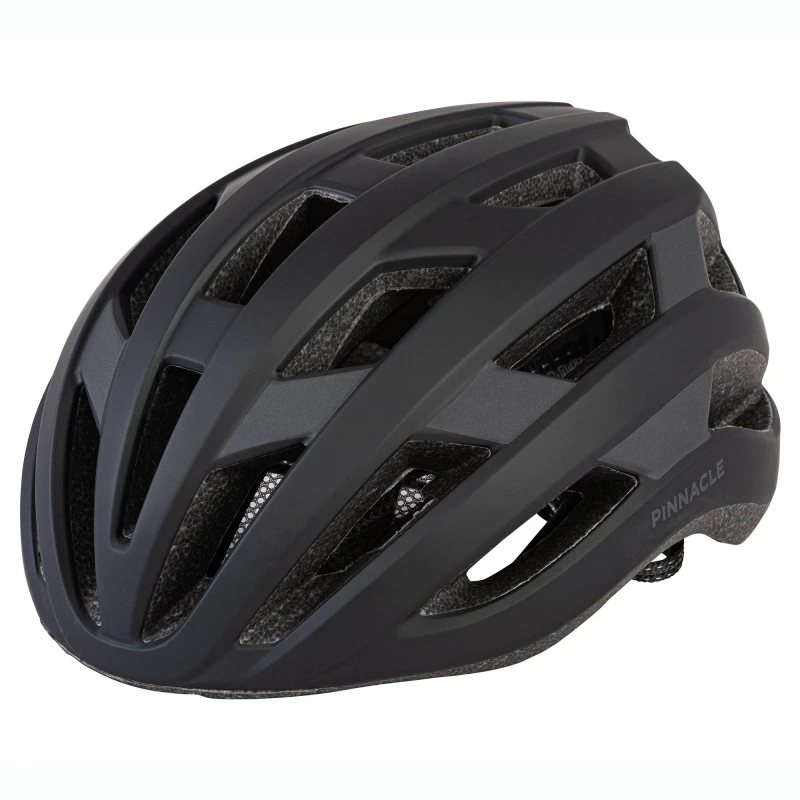 Image of Pinnacle Road Cycling Helmet Black unisex S/M