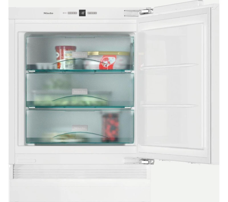 Image of Miele ComfortFrost F 31202 Ui-1 Integrated Frost Free Under Counter Freezer with Fixed Door Fixing Kit - D Rated