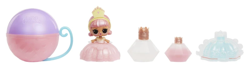 Image of L.O.L. Surprise! Princess Tots - Includes 1 Doll Blind Packaging Comes with 2 Colours to Create a Princess Dress Collect All 8 Dolls