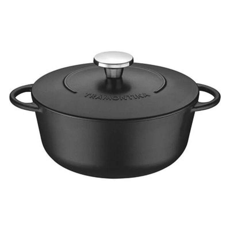 Image of Tramontina Trento 28Cm Enamel Cast Iron Casserole Dish