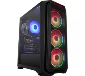 Image of PC SPECIALIST Tornado R5X Gaming PC - AMD Ryzen 5, RTX 3060 Ti, 2 TB HDD & 512GB SSD, Black