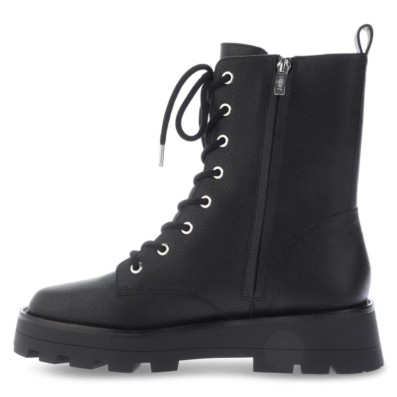 Image of DKNY Sejal Lace Up Boots Black female UK 4