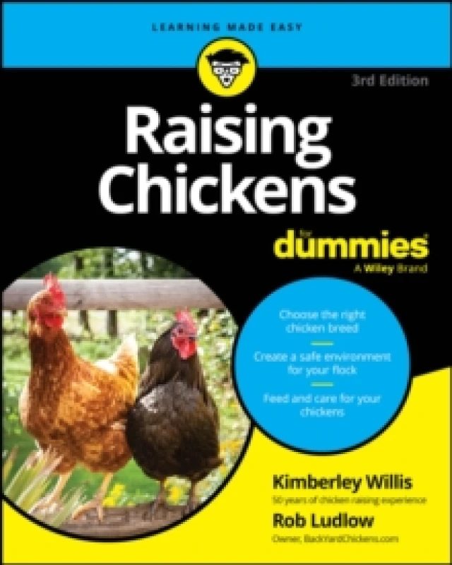 Image of Raising Chickens For Dummies. Paperback. By Kimberley Willis, Robert T Ludlow Books