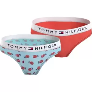 Image of Tommy Hilfiger 2pk Logo Brief Junior Girls - Multi