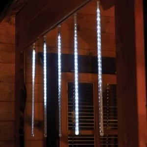 Image of White LED Snowing shower Single Christmas light Pack of 5