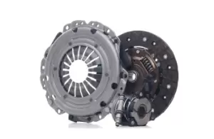 Image of RIDEX Clutch with clutch disc 479C0411 Clutch Kit OPEL,SAAB,VAUXHALL,Corsa C Schragheck (X01),ZAFIRA B (A05),Meriva A (X03),Astra H Caravan (A04)