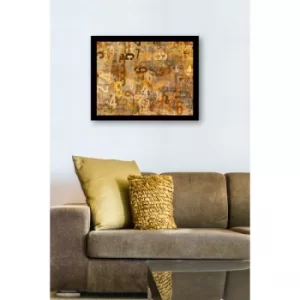 Image of SC1070 Multicolor Decorative Framed MDF Painting