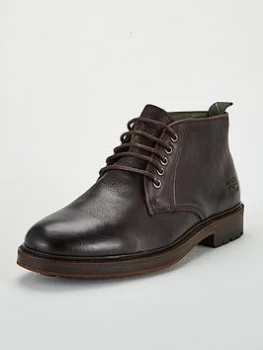 Image of Barbour Derwent Chukka Boots - Chocolate