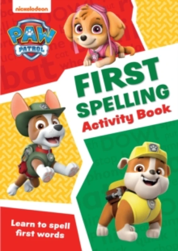 Image of PAW Patrol First Spelling Activity Book - Paperback - Used