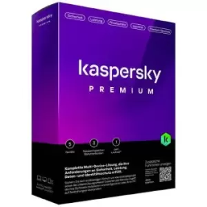 Image of Kaspersky Premium 1-year, 5 licences Windows, Mac OS, Android, iOS Antivirus