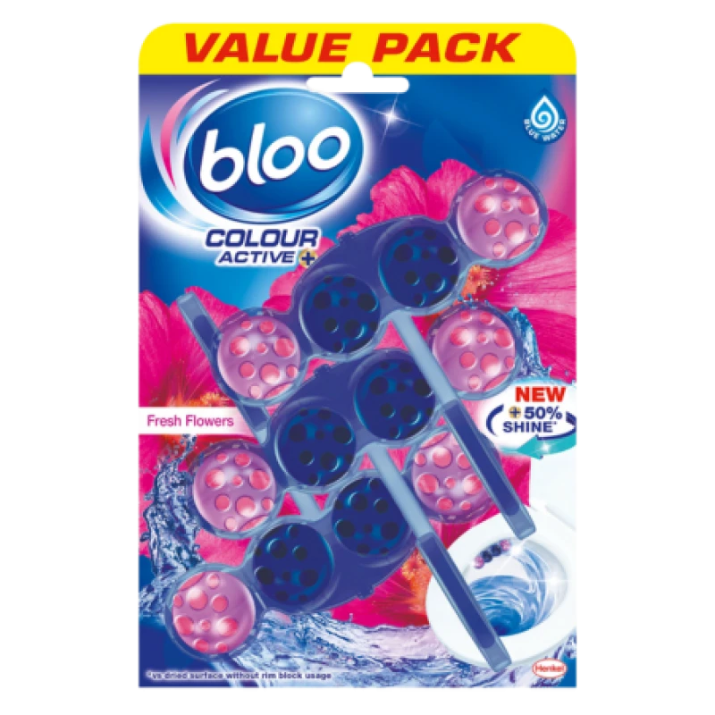 Image of Bloo Colour Active Fresh Flowers WC:n raikastin - 3-pack - 3-pack BLO-473885