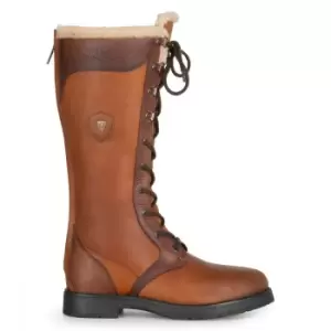 Image of Moretta Womens/Ladies Jovanne Leather Country Boots (6 UK) (Brown)