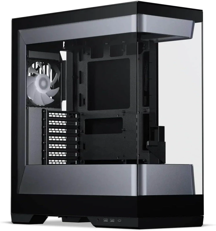 Image of Phanteks Evolv Series S2 Case - ATX - Tempered Glass Gaming Case - Silver Black - PH-ES524S2_DBK01