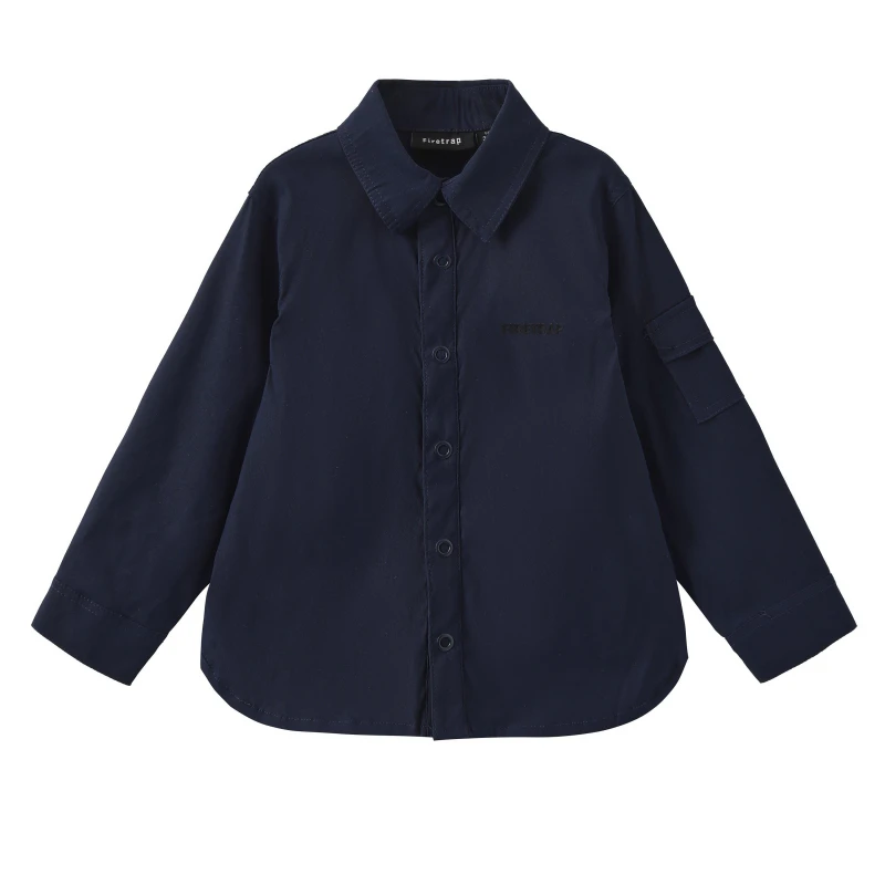 Image of Firetrap Shacket Junior - Blue Blue 7 - 8 Years