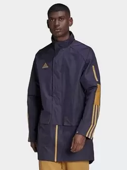 Image of adidas Tiro Parka, Blue Size M Men