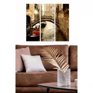 Image of MDF5893668 Multicolor Decorative MDF Painting (3 Pieces)