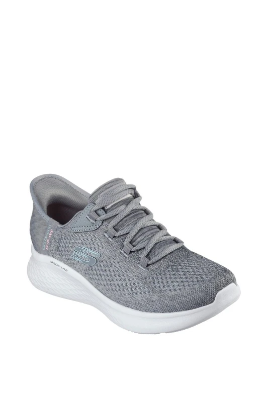 Image of Skechers Skech-Lite Pro Natural Trainer Grey