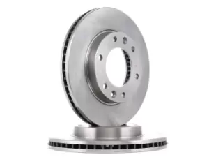 Image of RIDEX Brake disc 82B0559 Brake rotor,Brake discs KIA,CARNIVAL / GRAND CARNIVAL III (VQ)