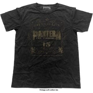 Image of Pantera - 101% Proof Vintage Unisex Medium T-Shirt - Black