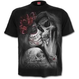 Image of Dead Kiss Mens Large T-Shirt - Black