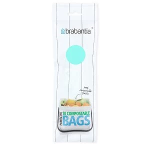 Image of Brabantia Perfect Fit Small Compostable Bin Liner - 6 Litre