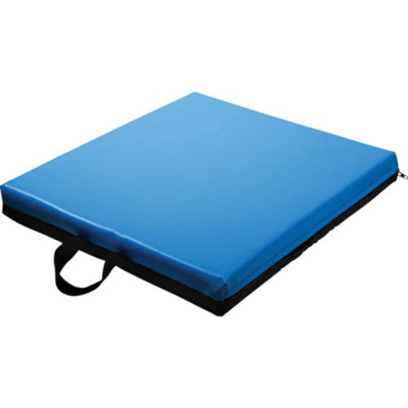 Image of Loops Foam Wheelchair Support Cushion with Removeable Wipe-Clean Vinyl Cover Multi