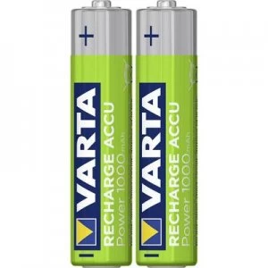 Image of Varta Ready2Use HR03 AAA battery (rechargeable) NiMH 1000 mAh 1.2 V 2 pc(s)