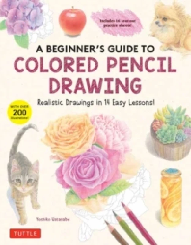 Image of A Beginner's Guide to Colored Pencil Drawing : Realistic Drawings in 14 Easy Lessons! (With Over 200 illustrations) Paperback / softback