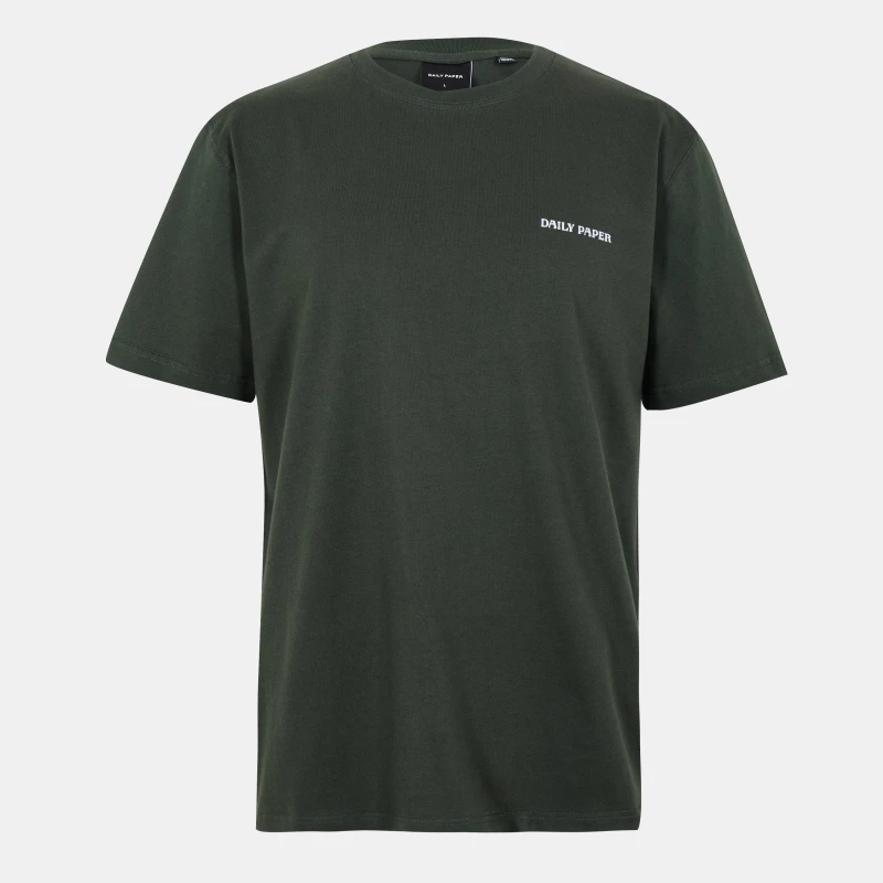 Image of Daily Paper Mens T-Shirt Rosin Green male Medium