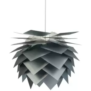 Image of Dyberg Larsen Illumin Aluminium Look Pendant Ceiling Light 35cm
