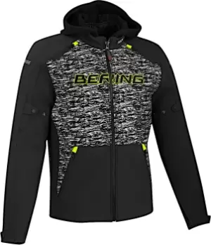 Image of Bering Drift Motorcycle Textile Jacket, black-grey, Size S, black-grey, Size S