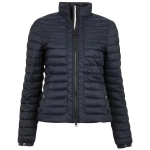 Image of Barbour Womens Runkerry Quilted Jacket Dark Navy 14