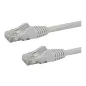 Image of StarTech White Gigabit Snagless RJ45 UTP Cat6 Patch Cable Patch Cord 2m