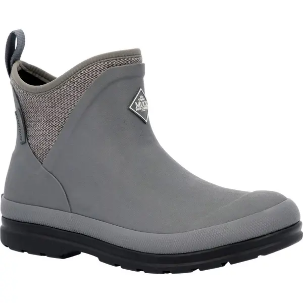 Image of Muck Boots Womens Original Ankle Neoprene Wellies Chelsea Boots - UK 4 Grey female GDE2502GRY4
