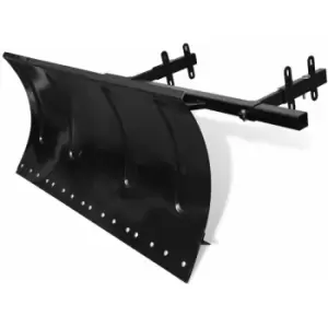 Image of Vidaxl - Snow Plough Blade 100 x 44cm for Snow Thrower Black