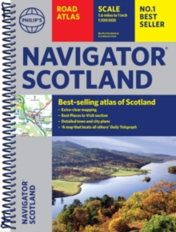 Image of Philip's Navigator Scotland : The Best of Scotland: Spiral Spiral bound