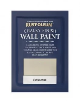 Image of Rust-Oleum Chalky Wall Paint Tester Sachet Longsands 10Ml