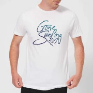 Image of Gone Surfing Mens T-Shirt - White - 4XL